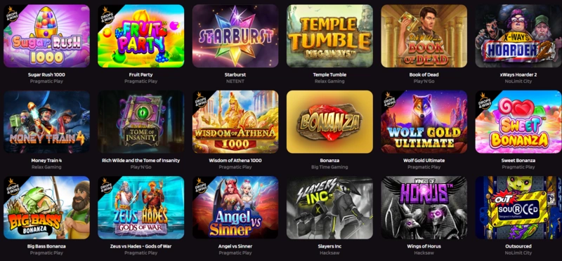 TrivelaBet Casino Pelit